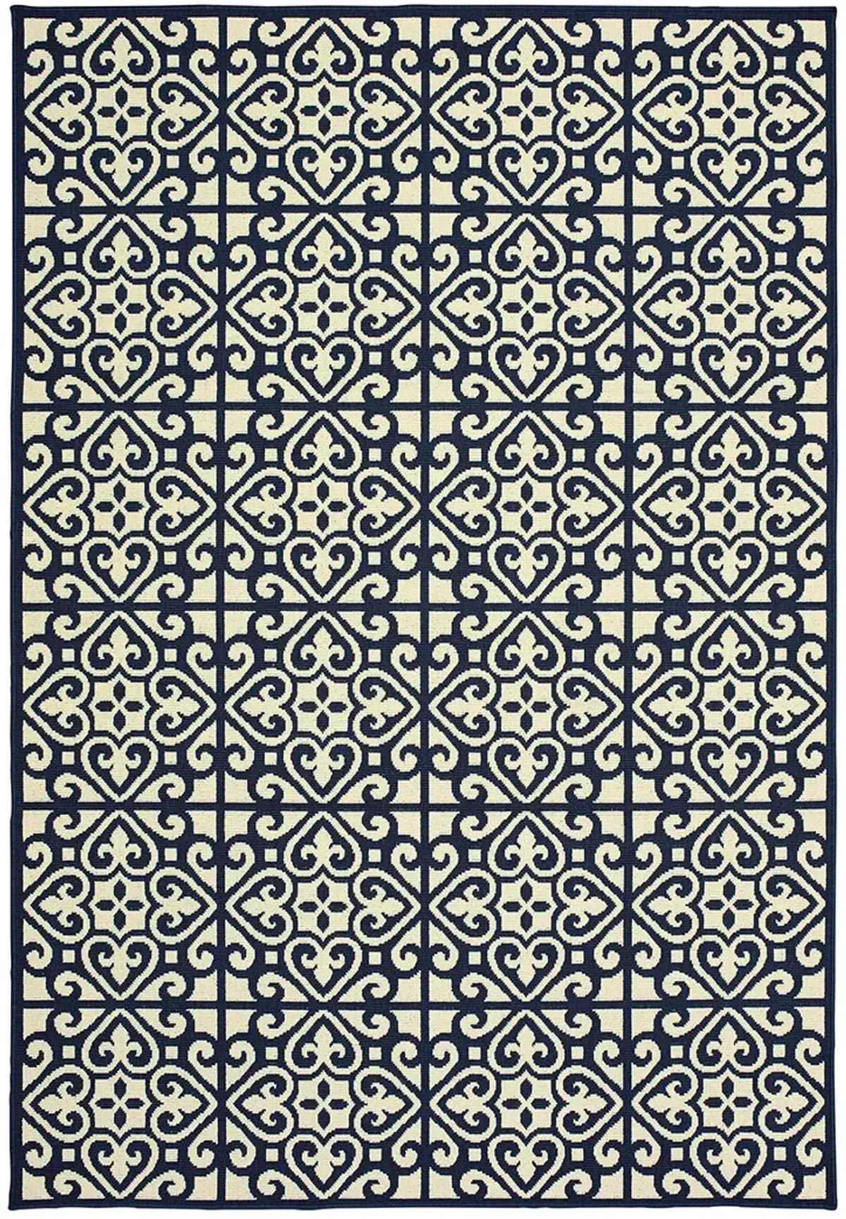 Marina 5'3" x 7'6" Ivory Rug