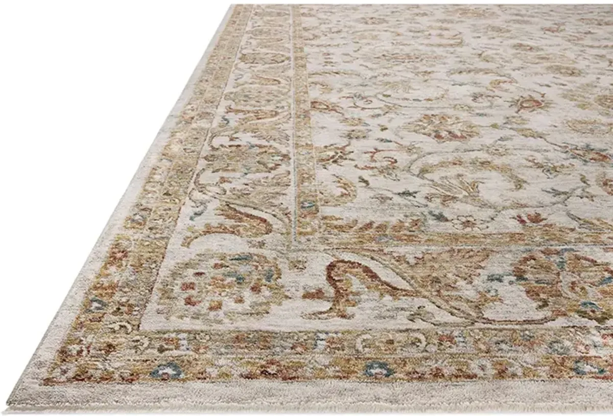 Gaia Natural/Sunset 2'6" x 8'0" Runner Rug