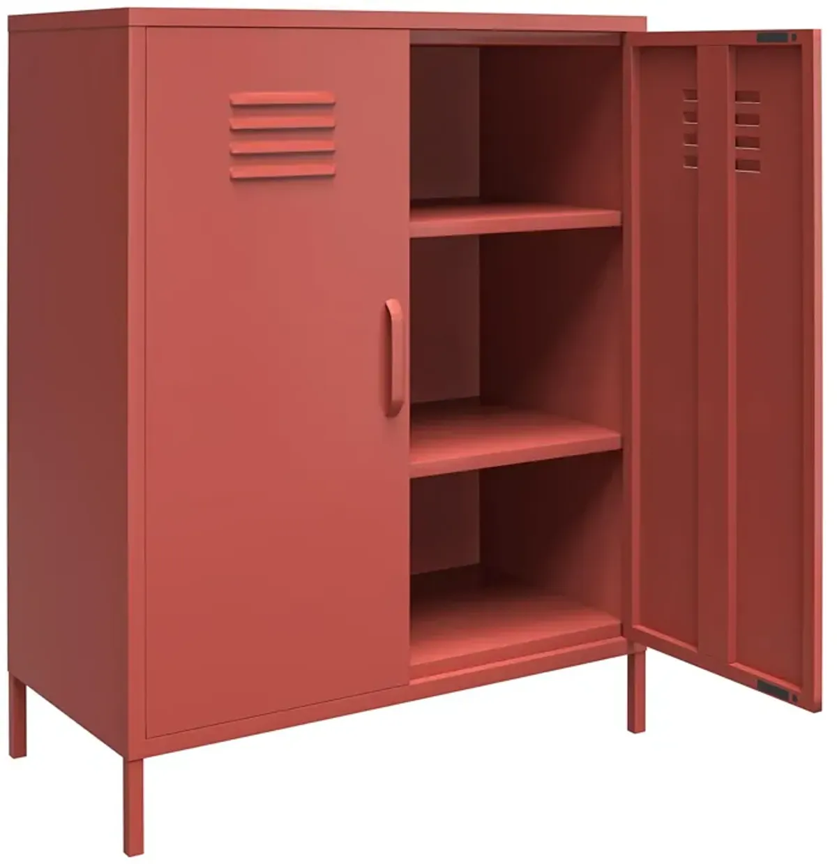 Shadwick 2 Door Metal Locker Storage Cabinet