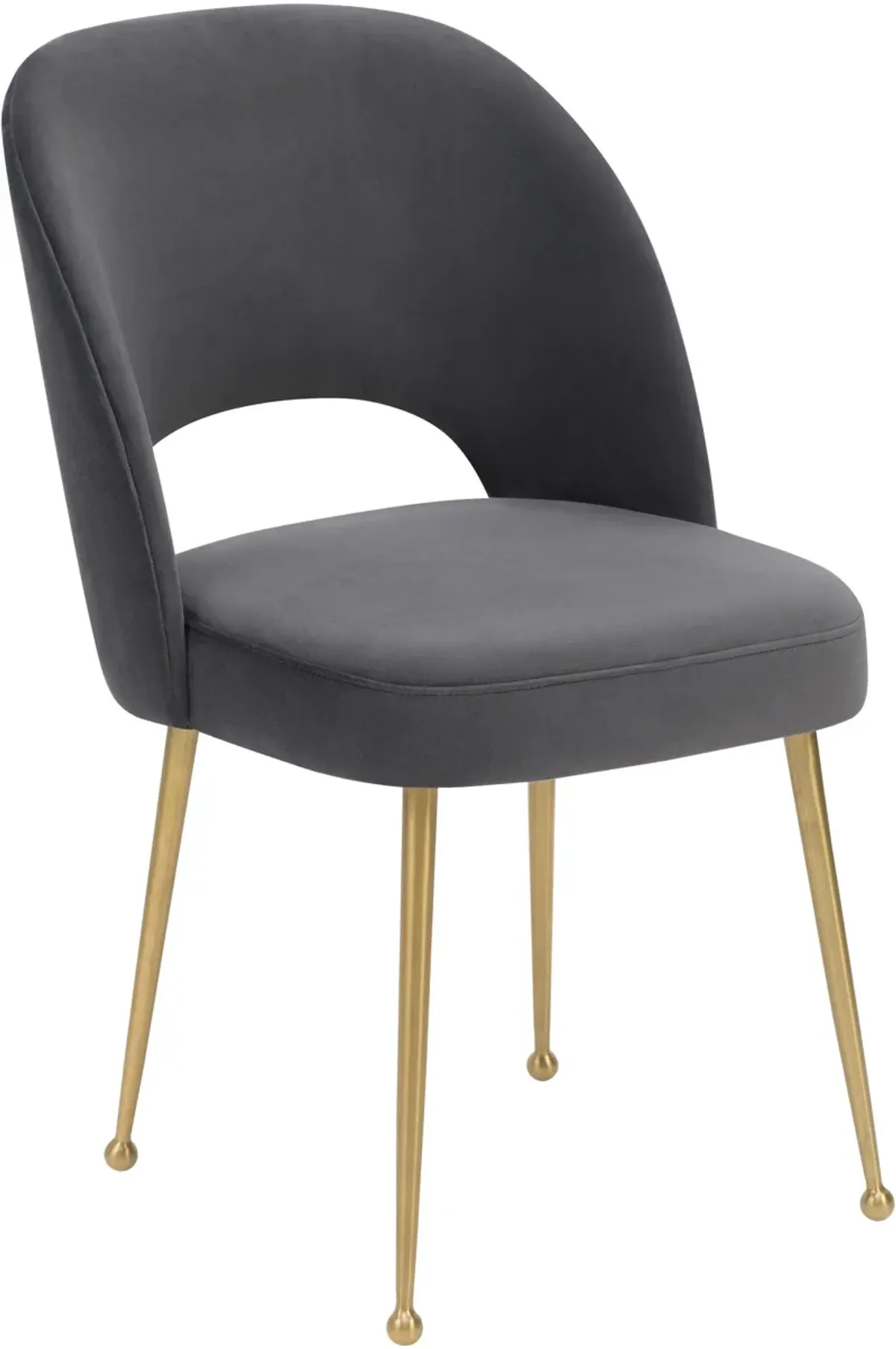 Swell Velvet Chair