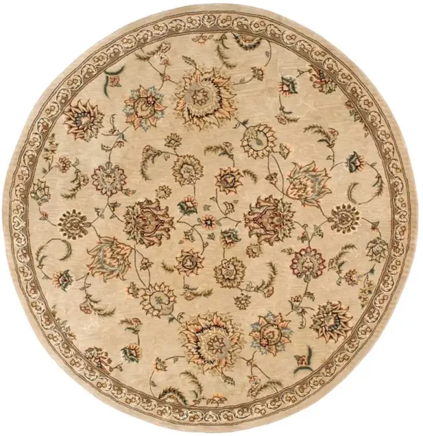 Nourison 2000 2360 Beige 6' x Round Rug