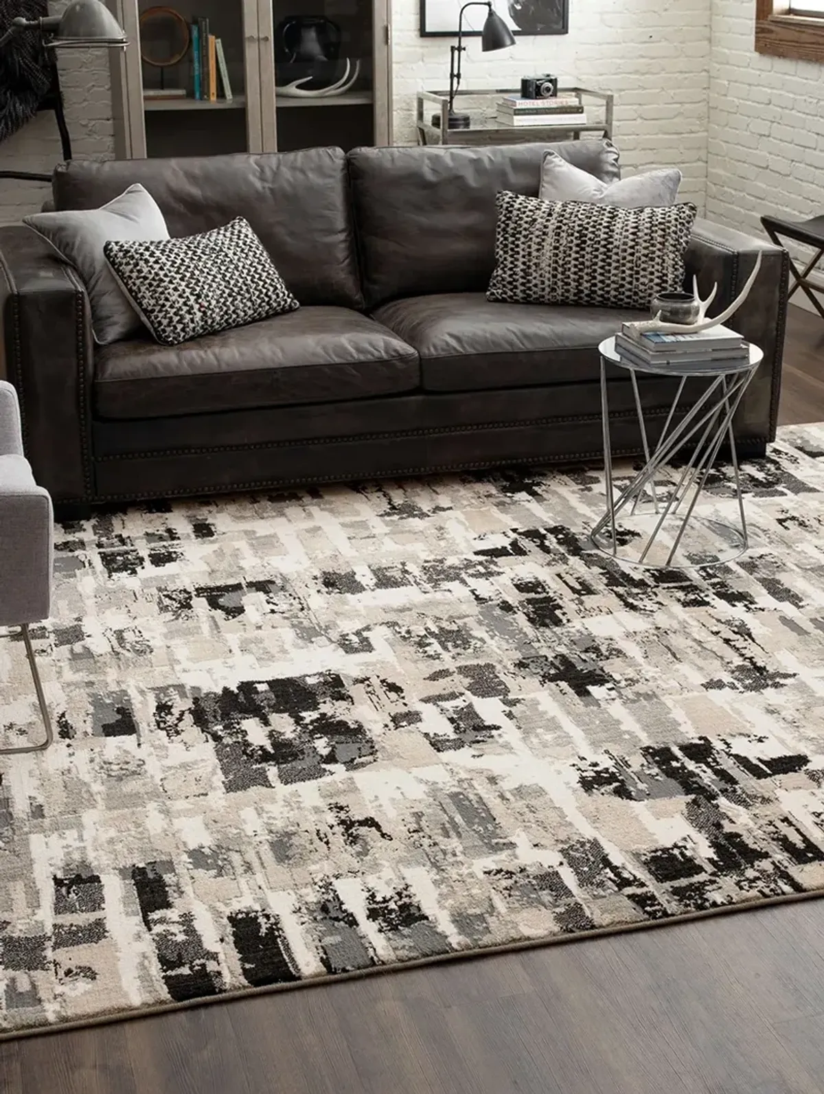 Vanguard by Drew & Jonathan Home Provenance Soot 9' 6" X 12' 11" Rug