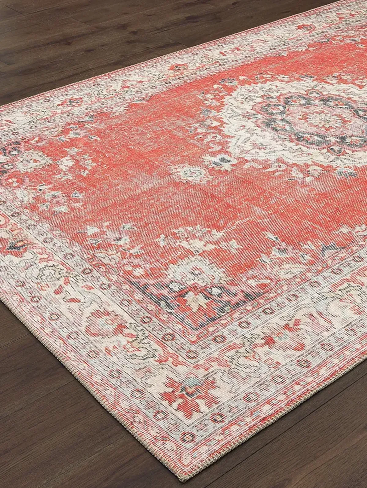 Sofia 1'9" x 2'8" Red Rug