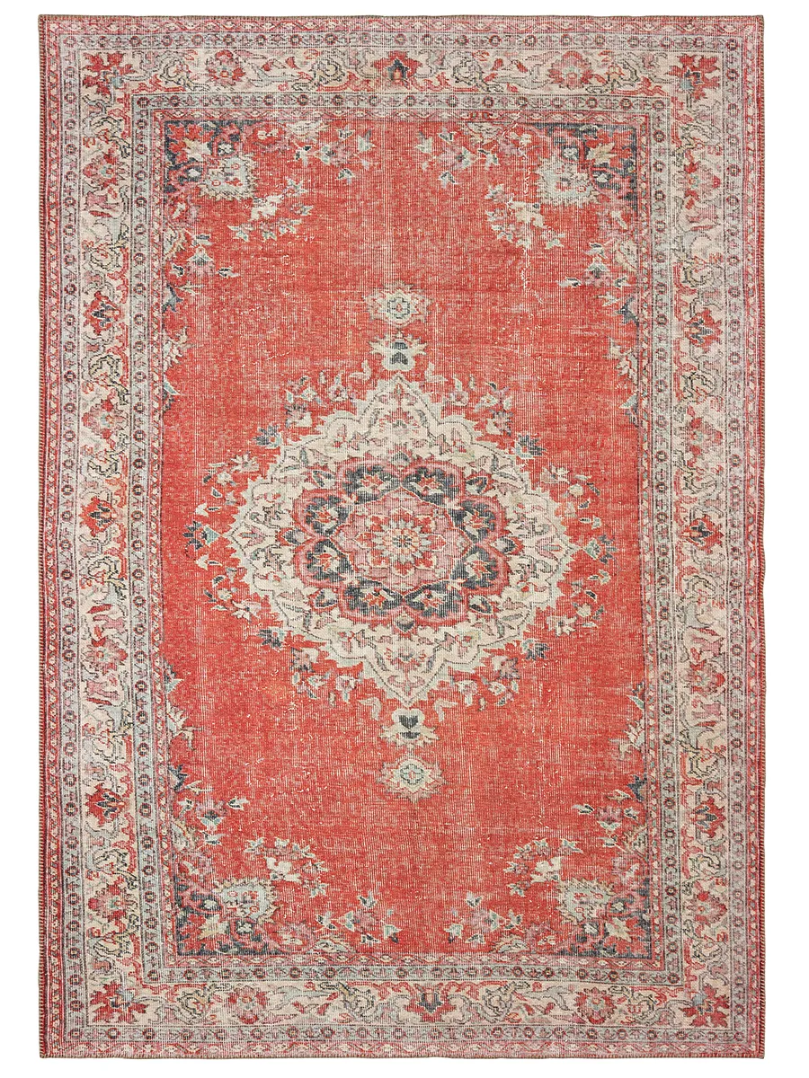 Sofia 1'9" x 2'8" Red Rug