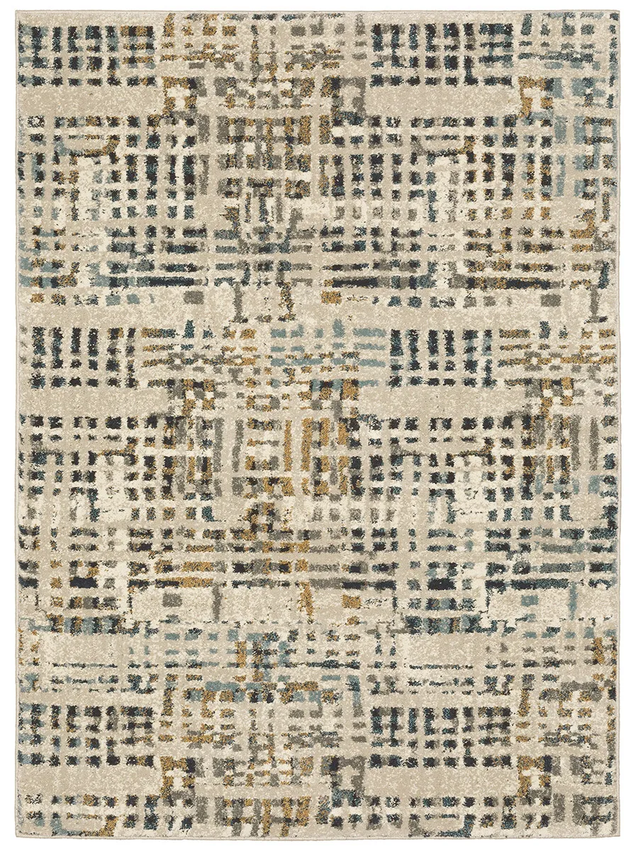 Carson 3'10" x 5'5" Beige Rug