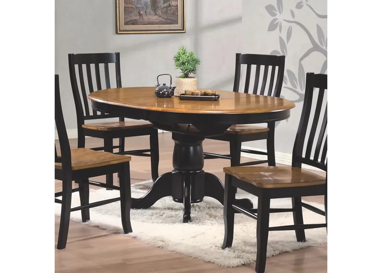 Quails Run Pedestal Table