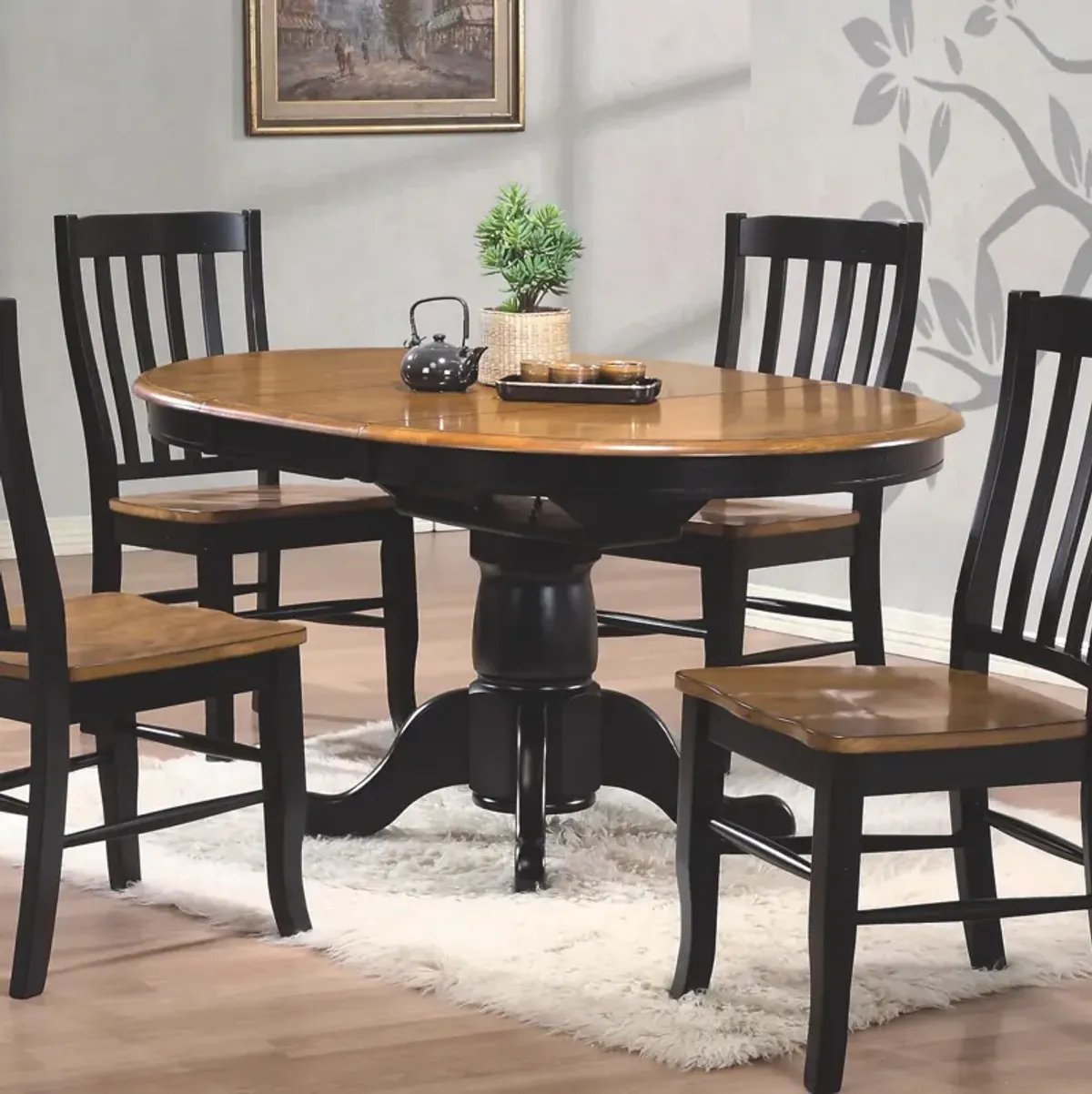 Quails Run Pedestal Table