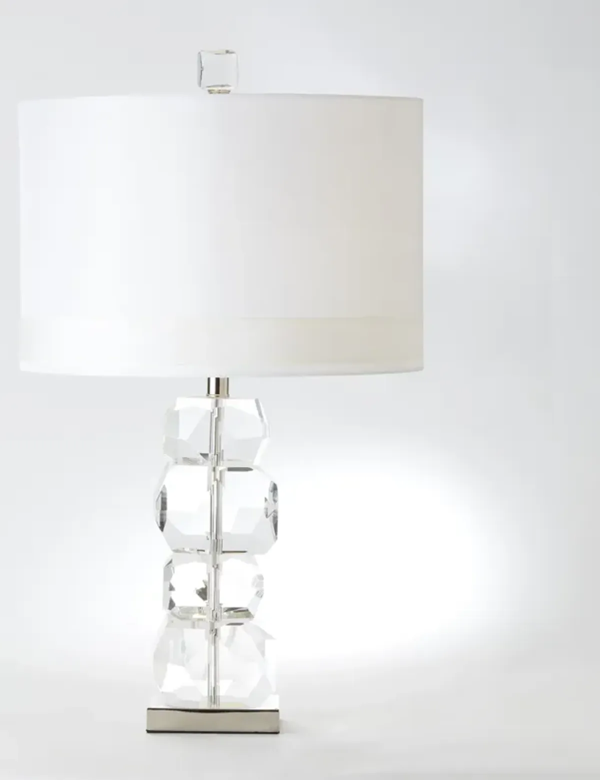 Stacked Gemstone Lamp- Short