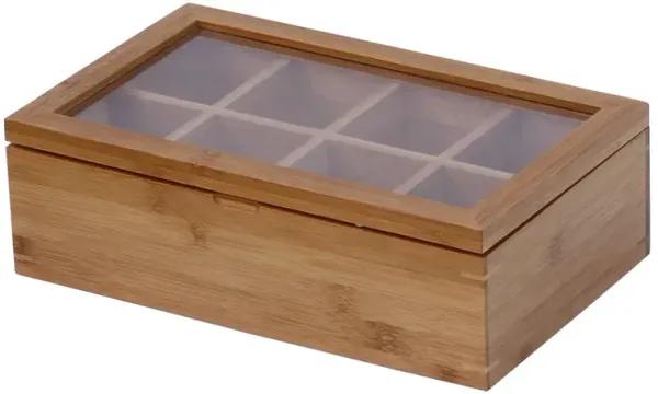 Oceanstar Bamboo Tea Box