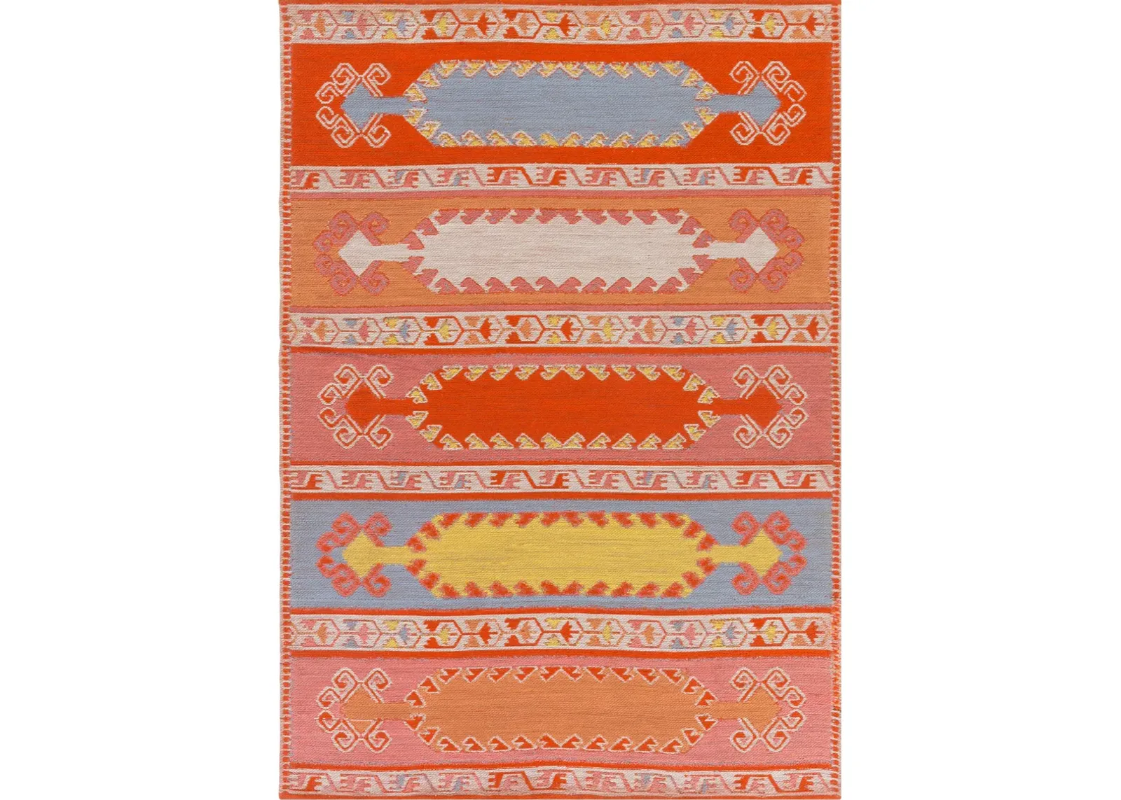 Sajal SAJ-1064 9' x 13' Orange Rug