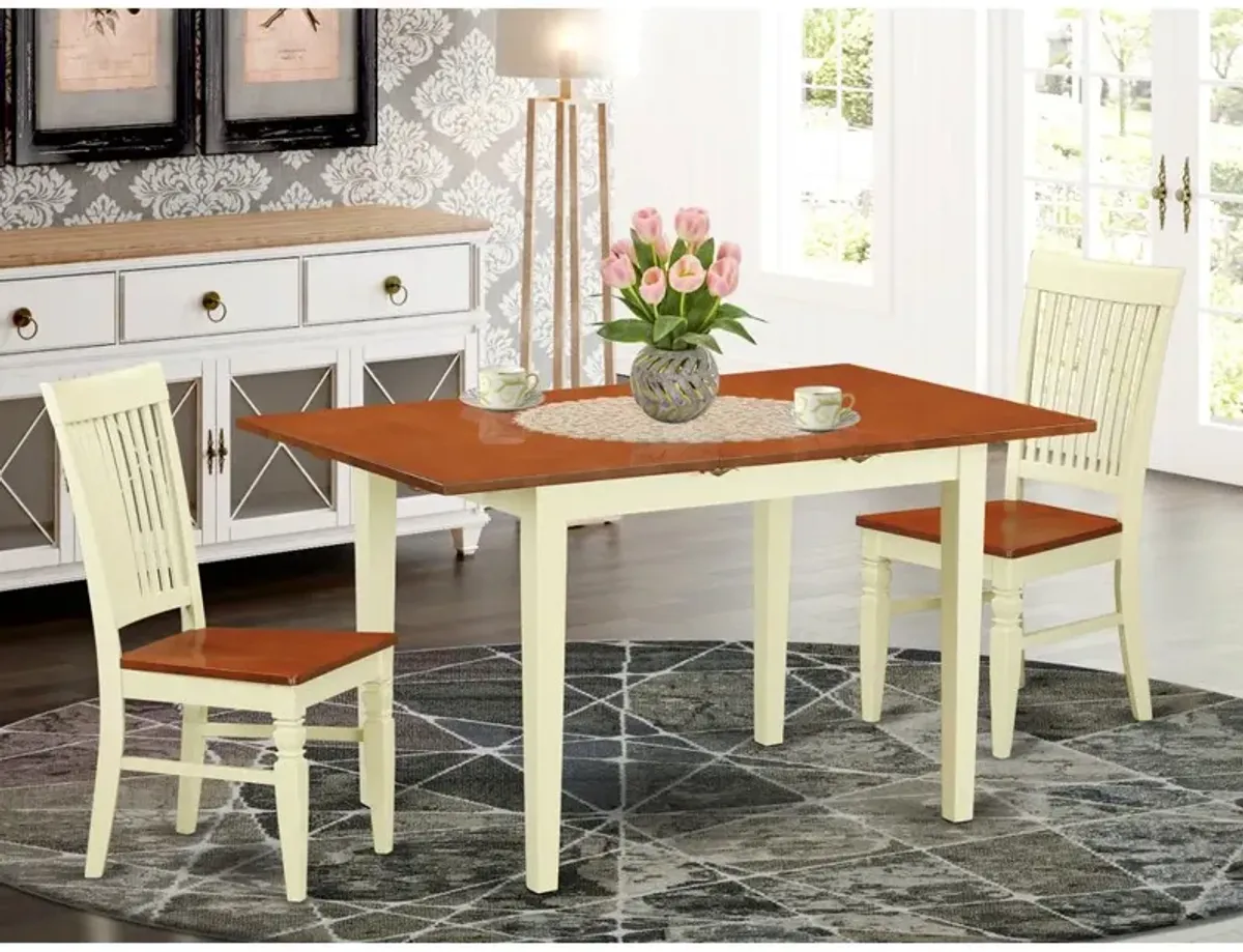 Dining Room Set Buttermilk & Cherry