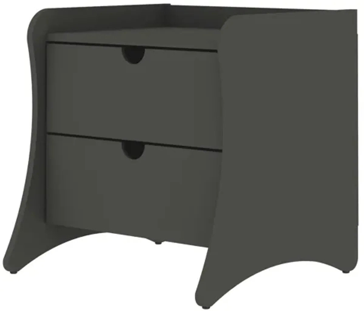 Coney Gray Nightstand