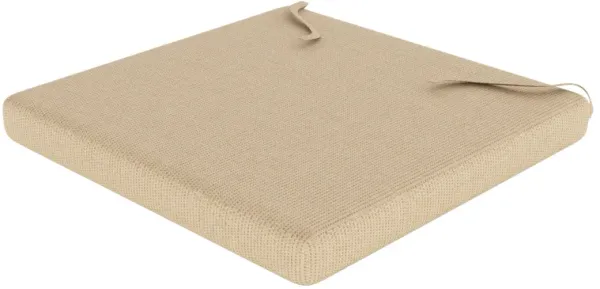 Forever Patio Sunbrella Spectrum Sand Tan/Beige 18.5 x 19 Dining Chair Cushion