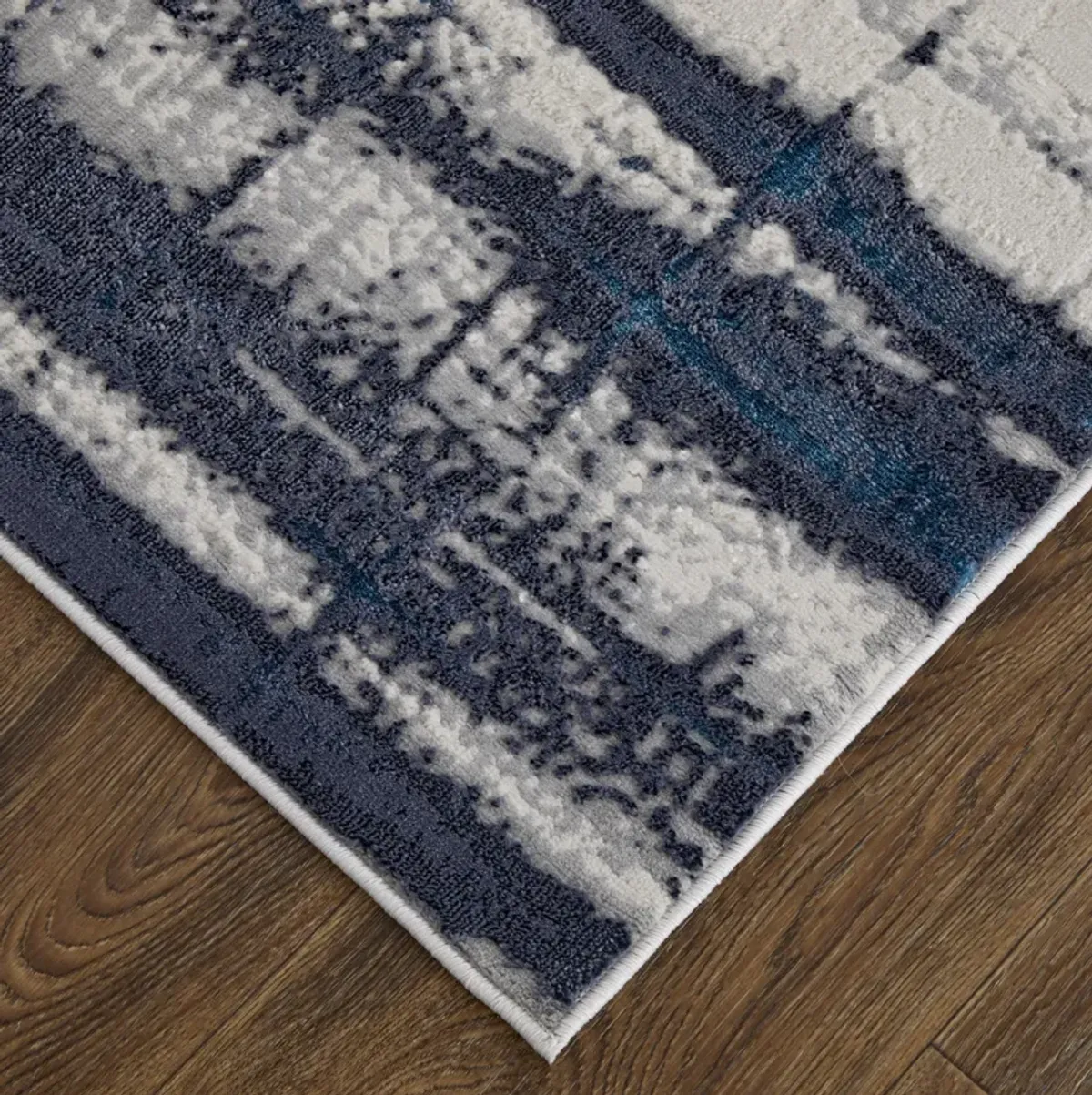 Indio 39GZF Ivory/Blue/Gray 1'8" x 2'10" Rug