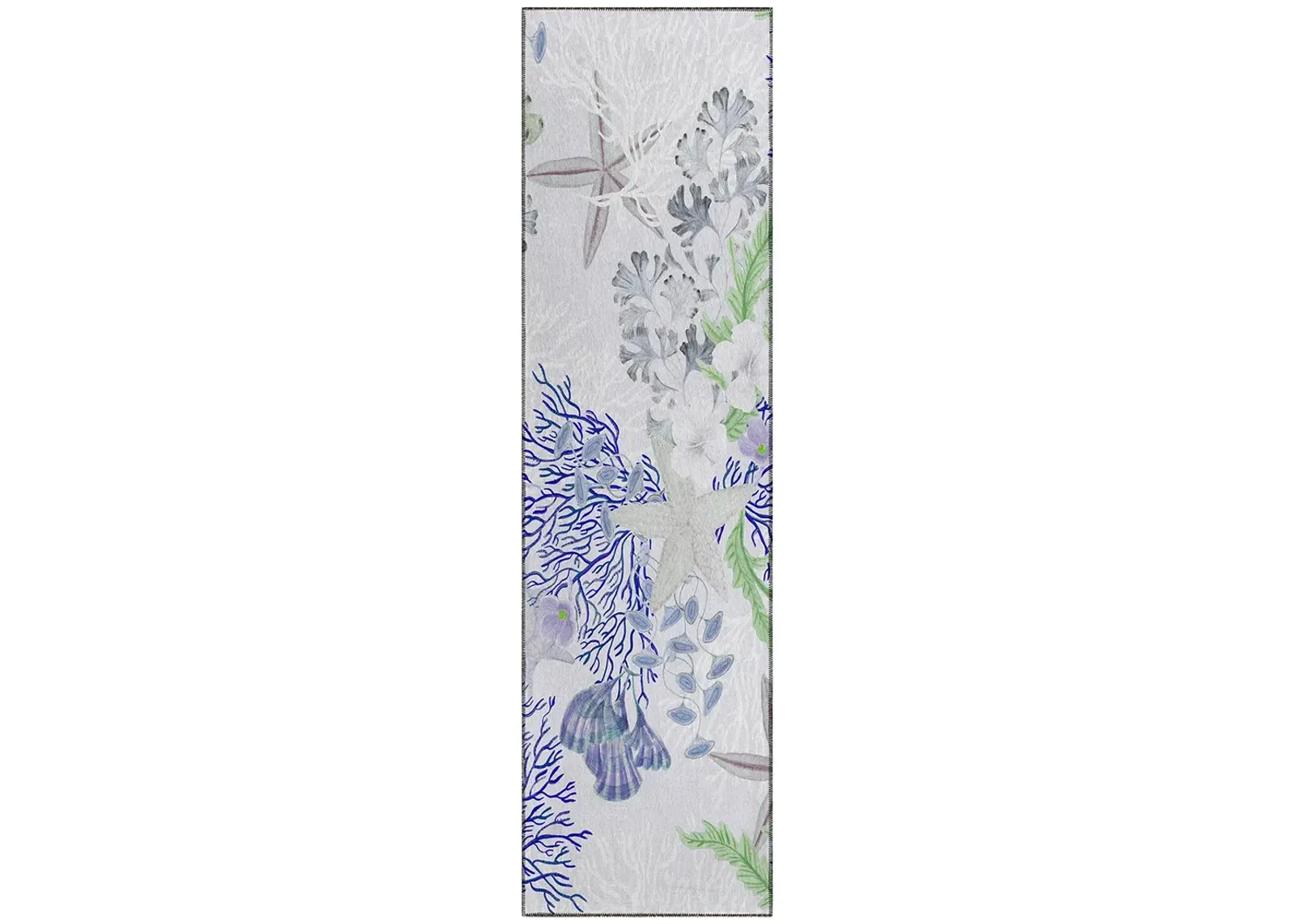 Seabreeze SZ1 Lavender 2'3" x 7'6" Rug