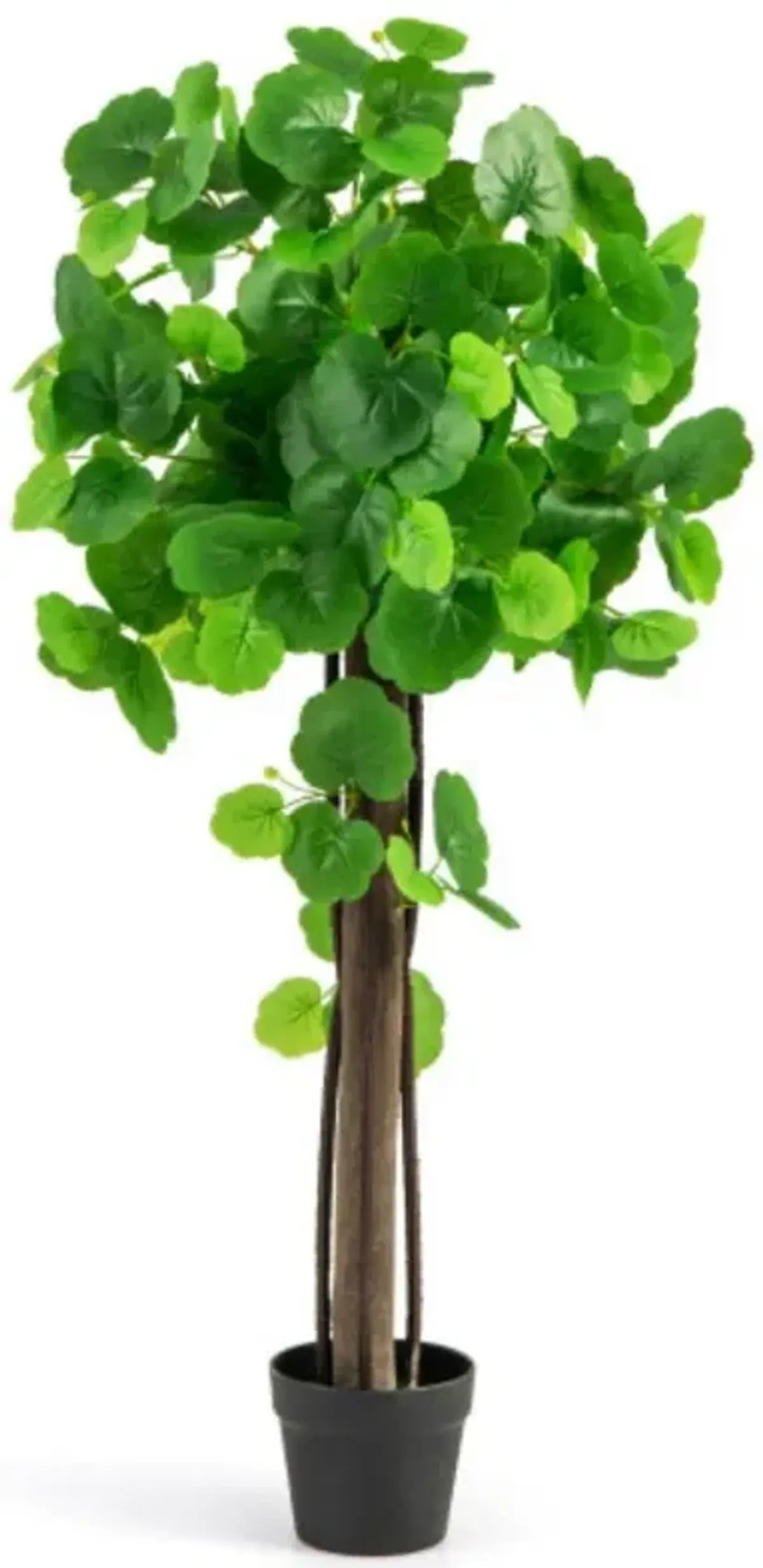 44 Inch Artificial Crabapple Tree with Adjustable Branches for Decor