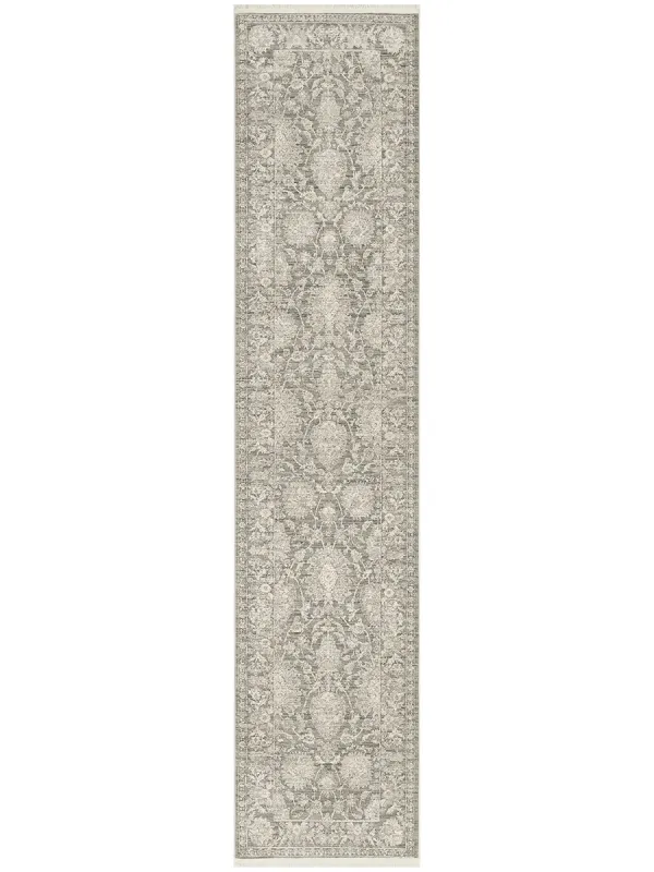 Shadows SHW08 Sage/Ivory 2'2" x 12' Rug
