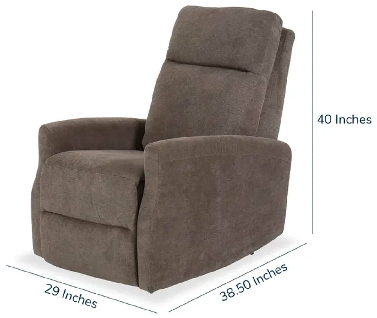 Glider Cocoa Recliner