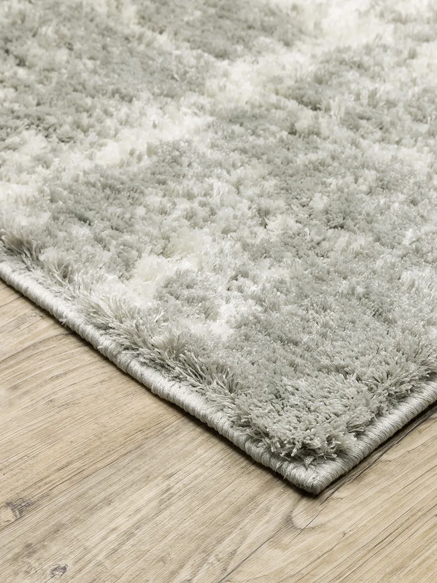 Verona 3'10" x 5'5" Grey Rug