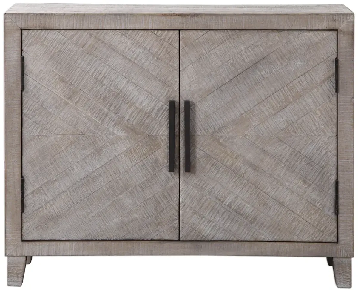 Adalind White Washed Accent Cabinet