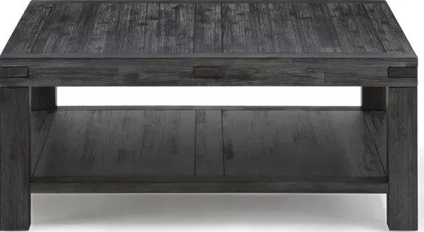 Meadow Solid Wood Coffee Table in Graphite