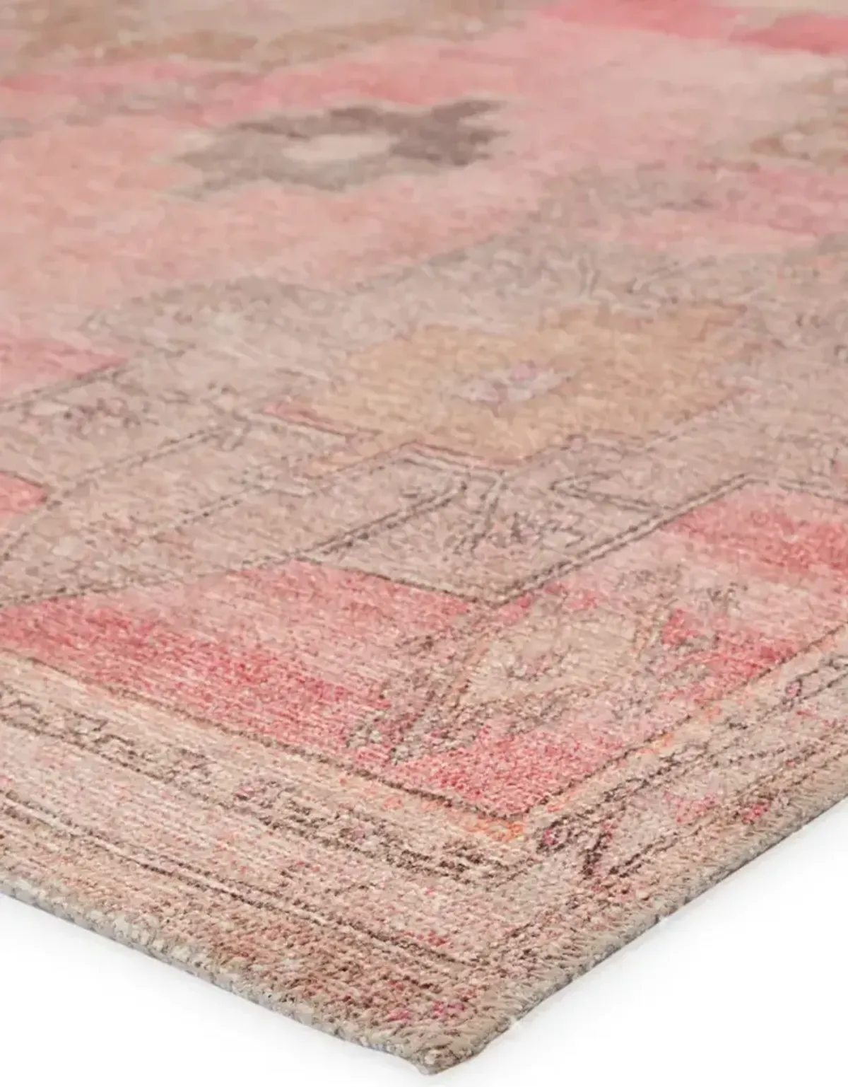 Kairos Faron Pink 2'6" x 7'6" Runner Rug