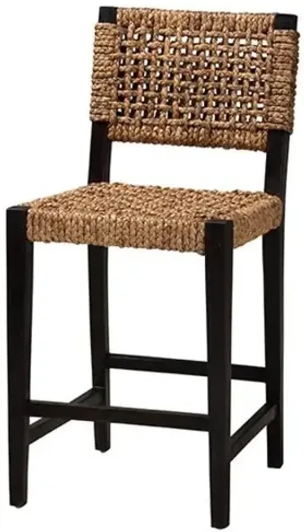 Baxton Studio Alise Modern Bohemian Counter Stool