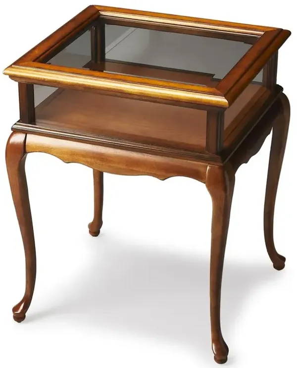 Butler Specialty Company Burton Curio Table, Medium Brown