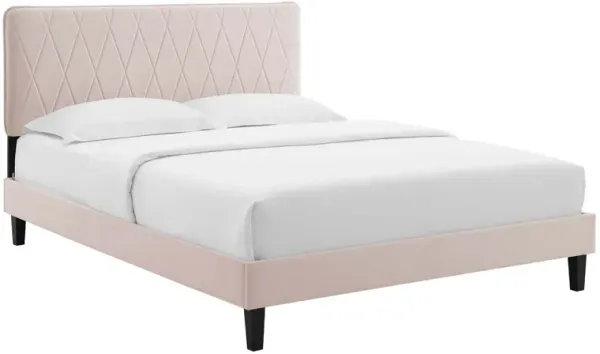 Modway - Phillipa Performance Velvet Queen Platform Bed