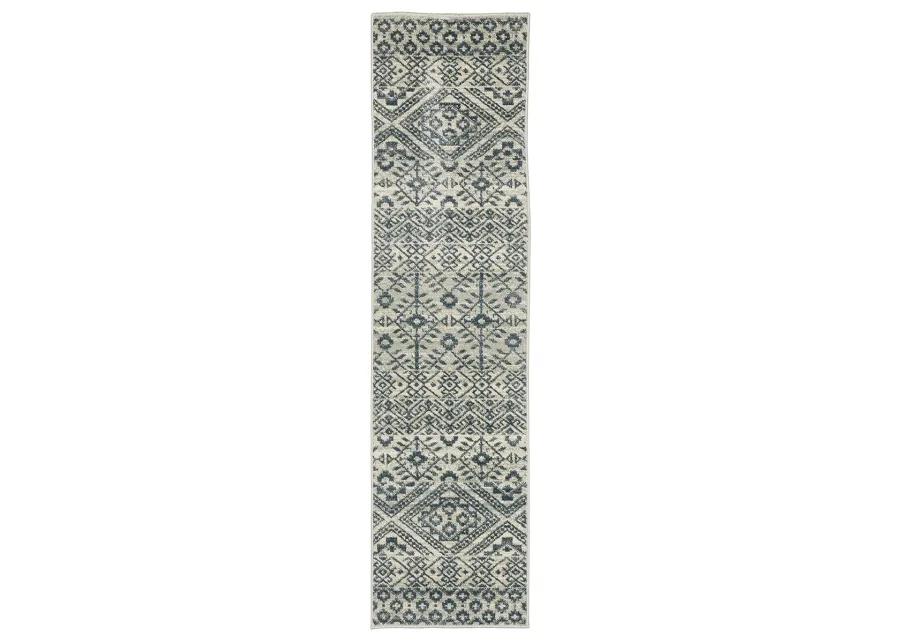 Branson 3'3" x 5' Blue Rug