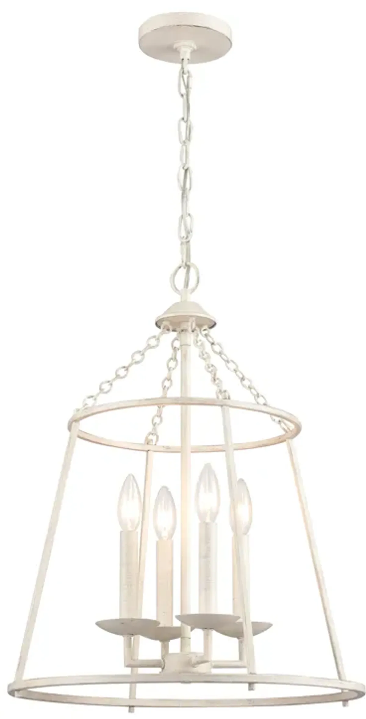 Joanie 17.25'' Wide White 4-Light Pendant