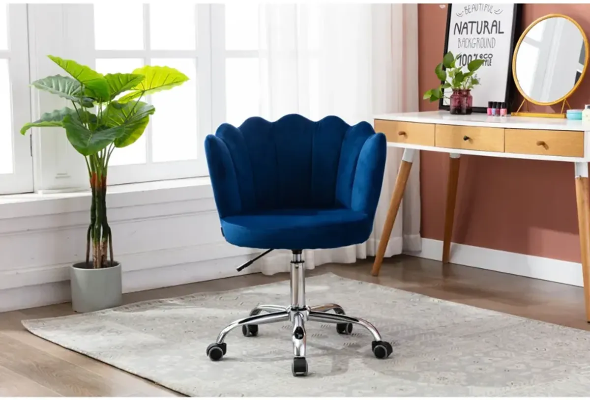 Swivel Shell Chair For Living Room/Bedroom, Modern Leisure Office Chair