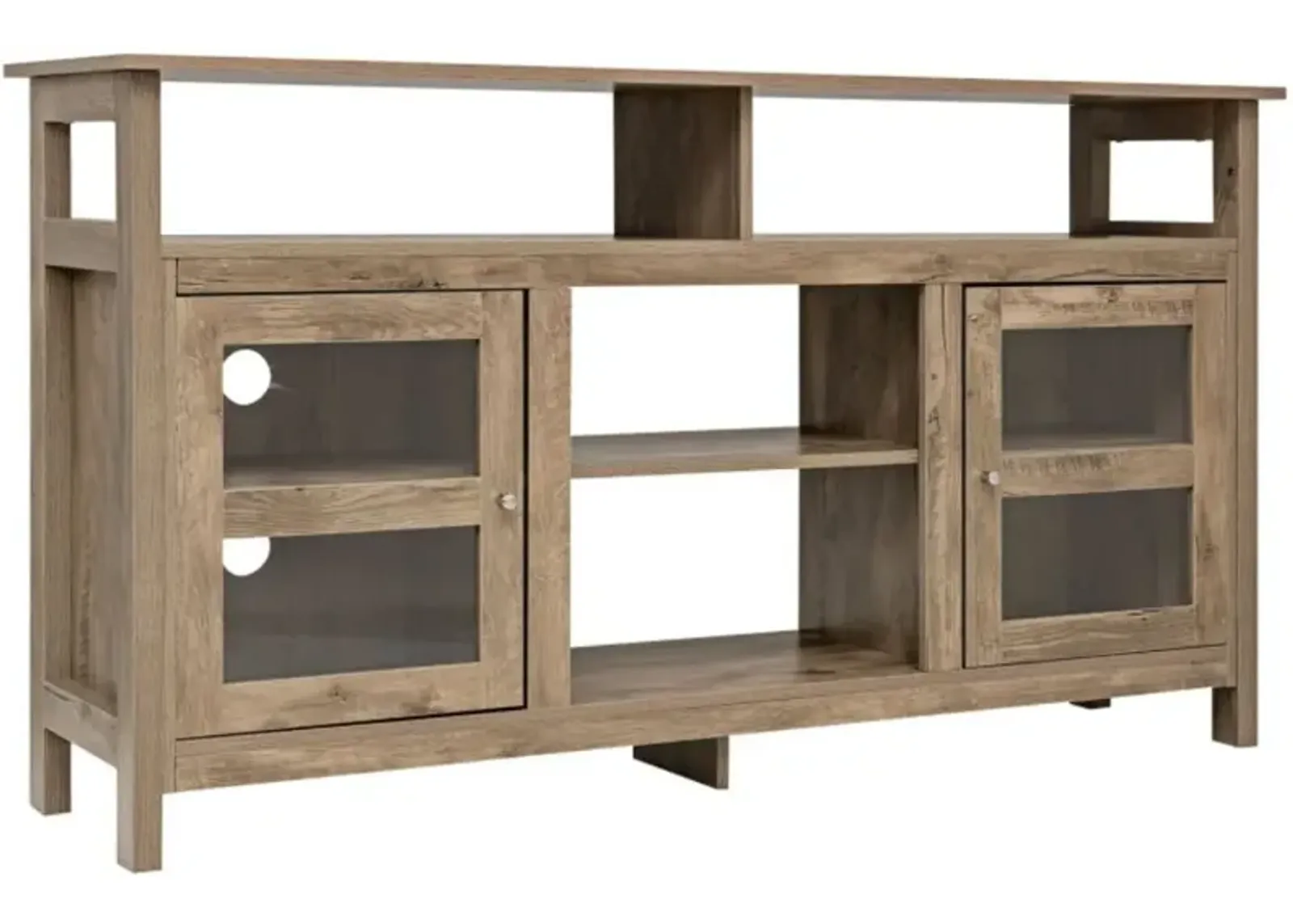 TV Stand Entertainment Console Center with 2 Cabinets