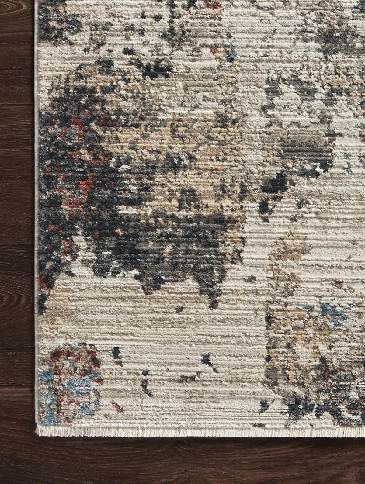 Leigh LEI05 Ivory/Charcoal 7'10" x 10'10" Rug