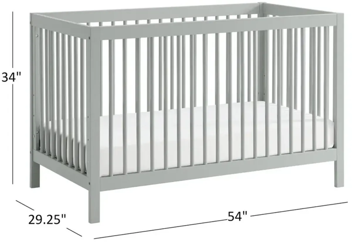 Oxford Baby Soho Baby Essential 4 In 1 Island Crib Grey