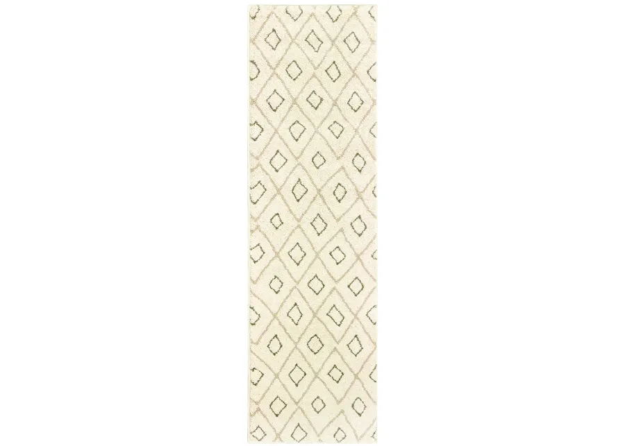 Carson 2'3" x 7'6" Ivory Rug