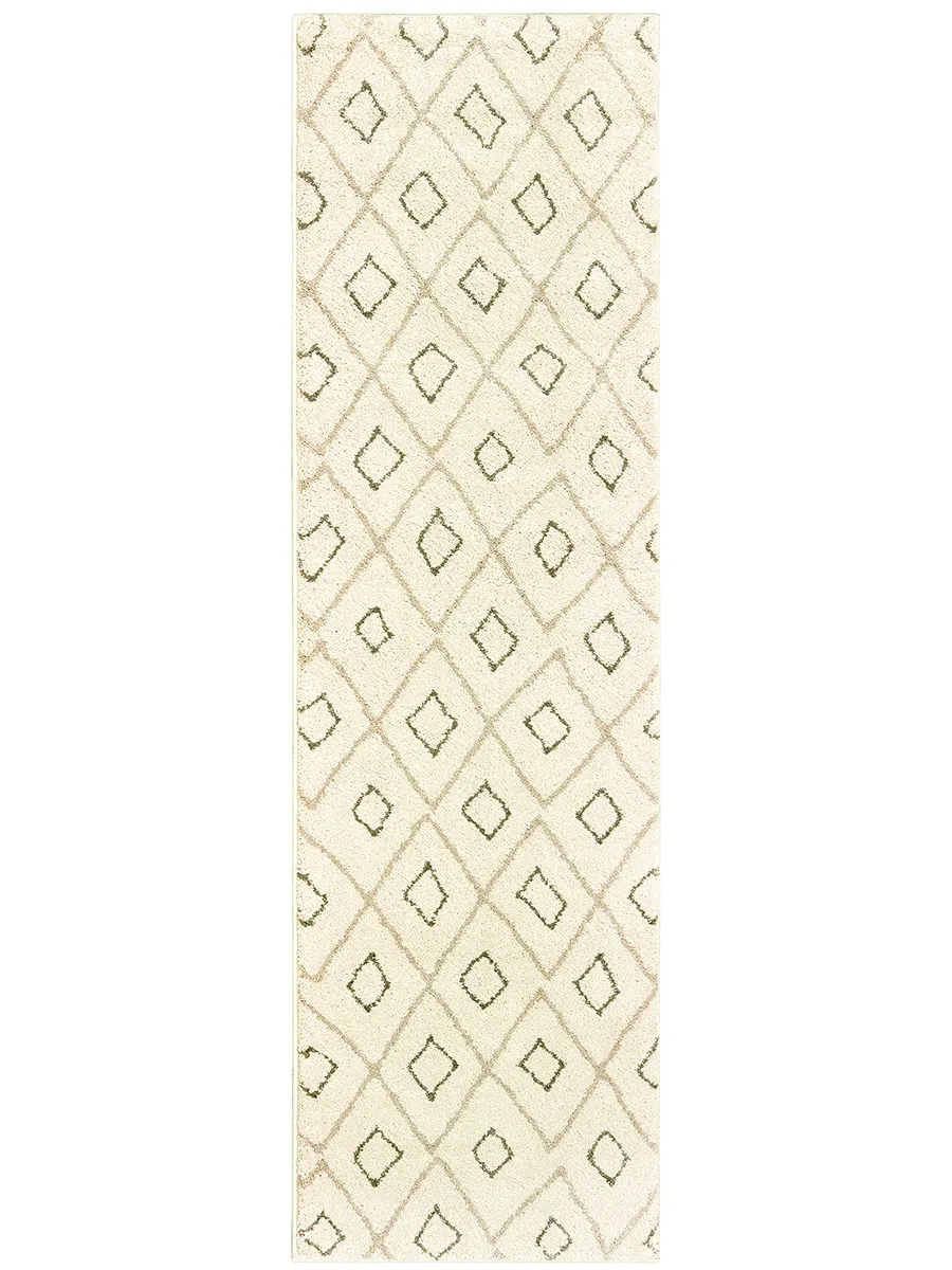 Carson 2'3" x 7'6" Ivory Rug