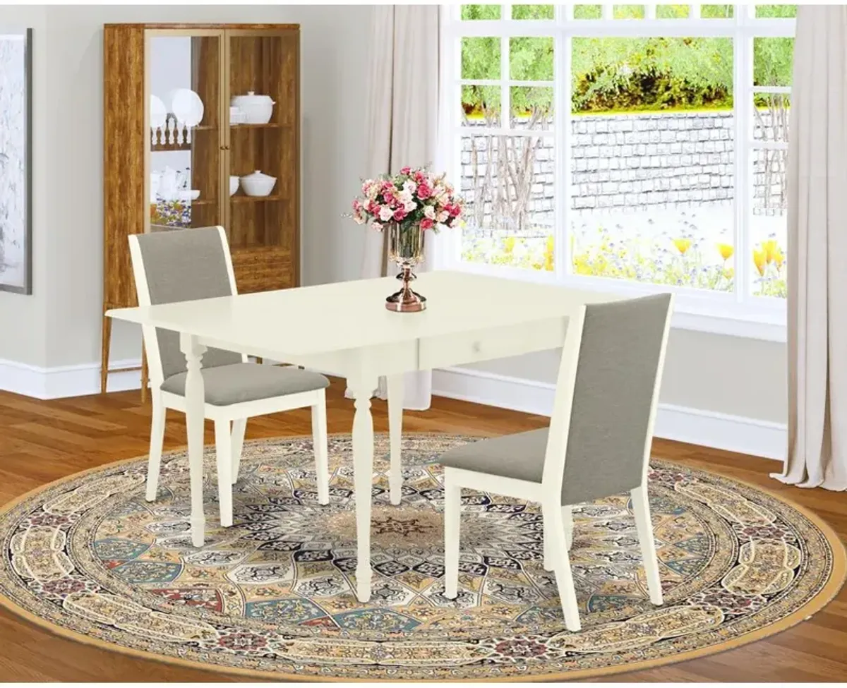 Dining Room Set Linen White