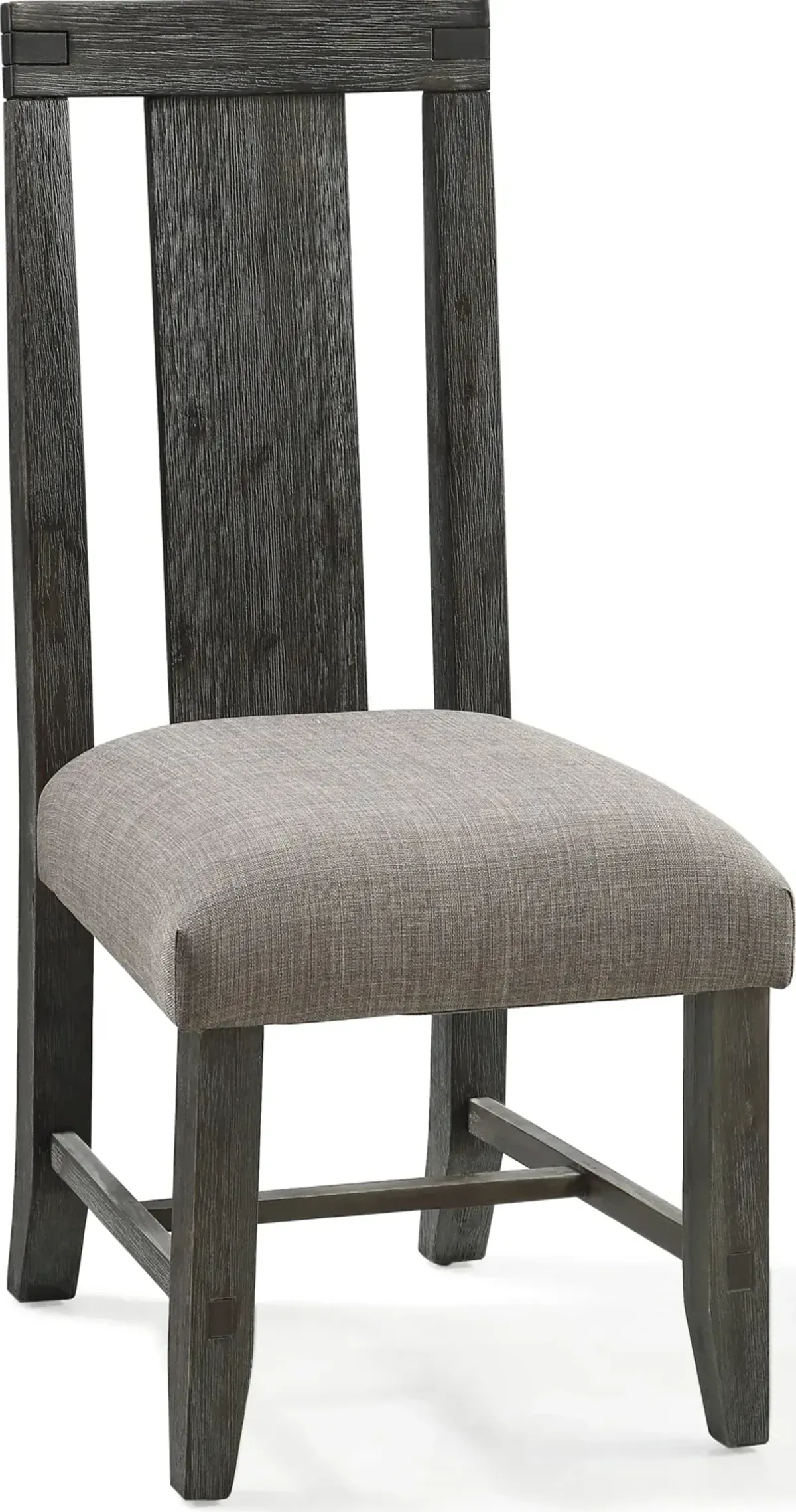 Meadow Chair Water Hyacinth in Graphite - Set of 2