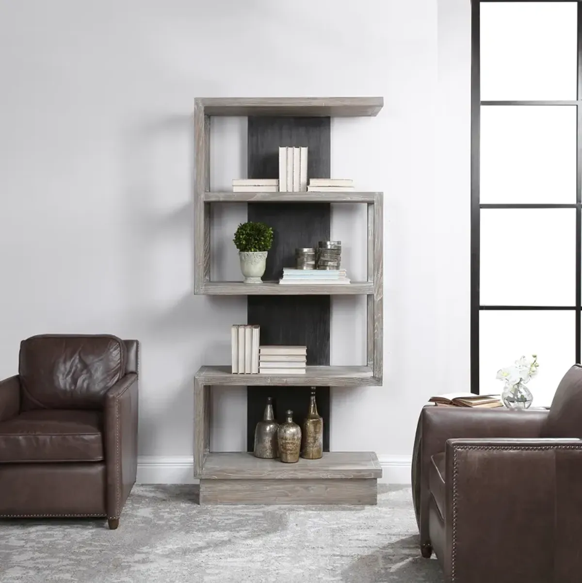 Nicasia Modern Etagere