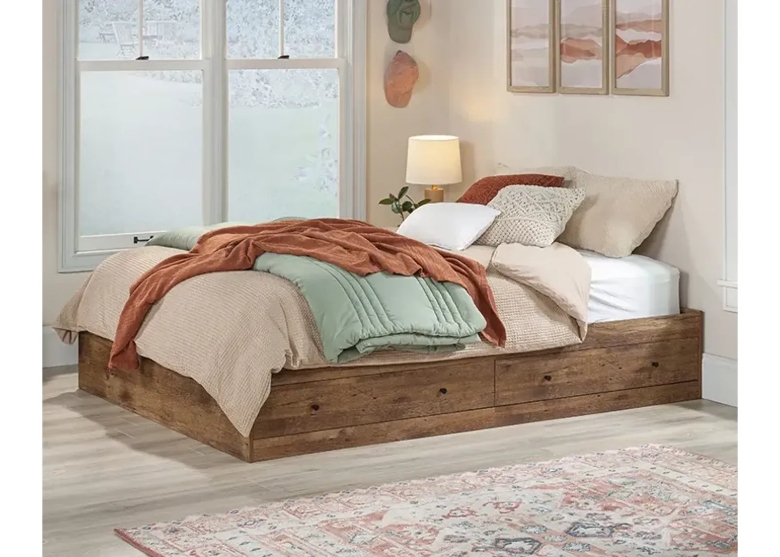 Boulevard Cafe Queen Size Storage Bed