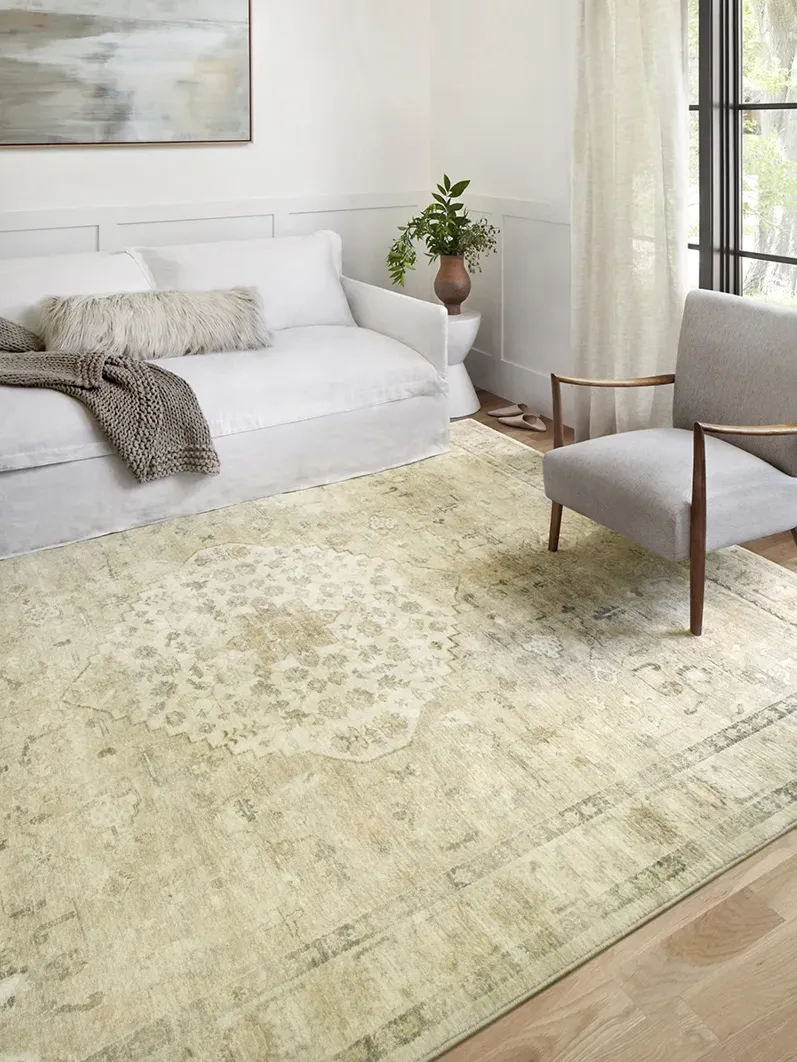 Rosette ROS05 Sand/Ivory 5' x 7'6" Rug