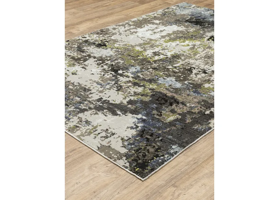 Caravan 7'10" x 10'10" Grey Rug