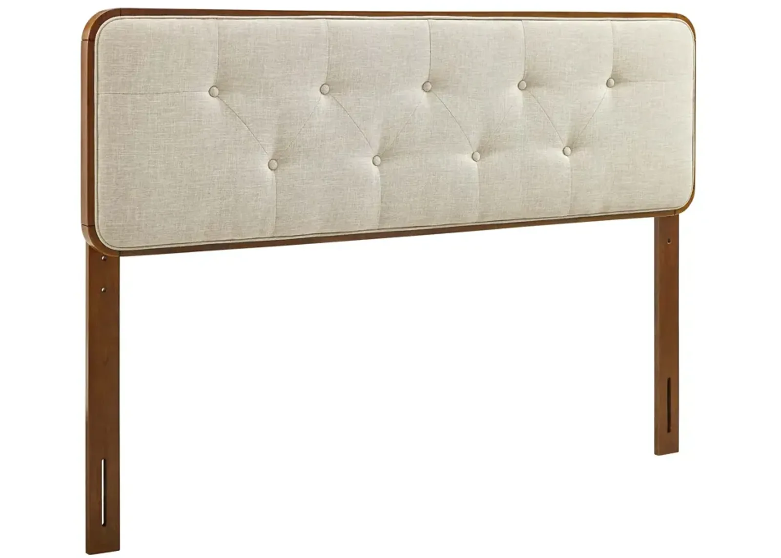 Modway - Collins Tufted Twin Fabric and Wood Headboard