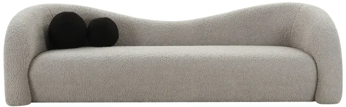 Leonie Faux Shearling Sofa