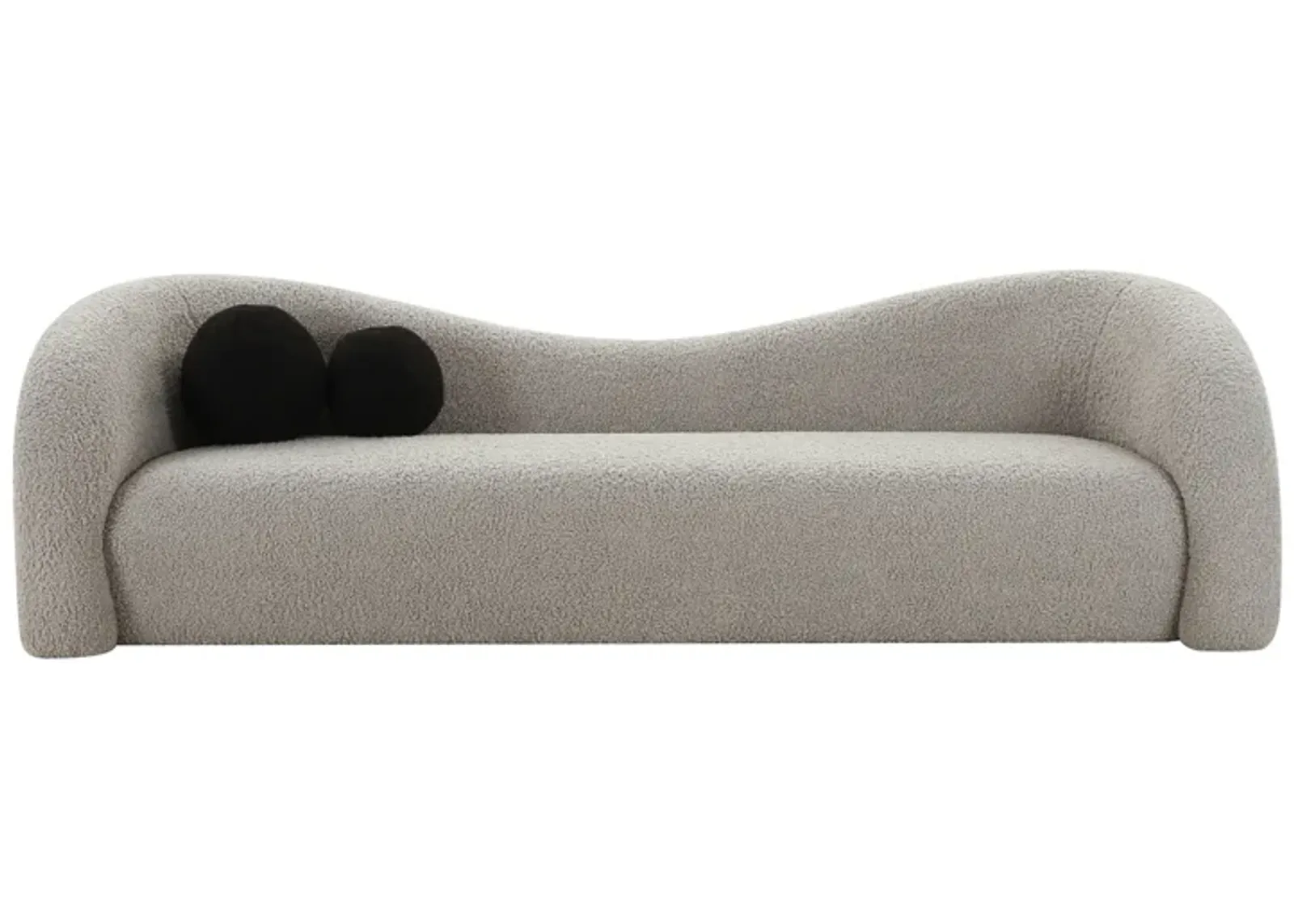 Leonie Faux Shearling Sofa