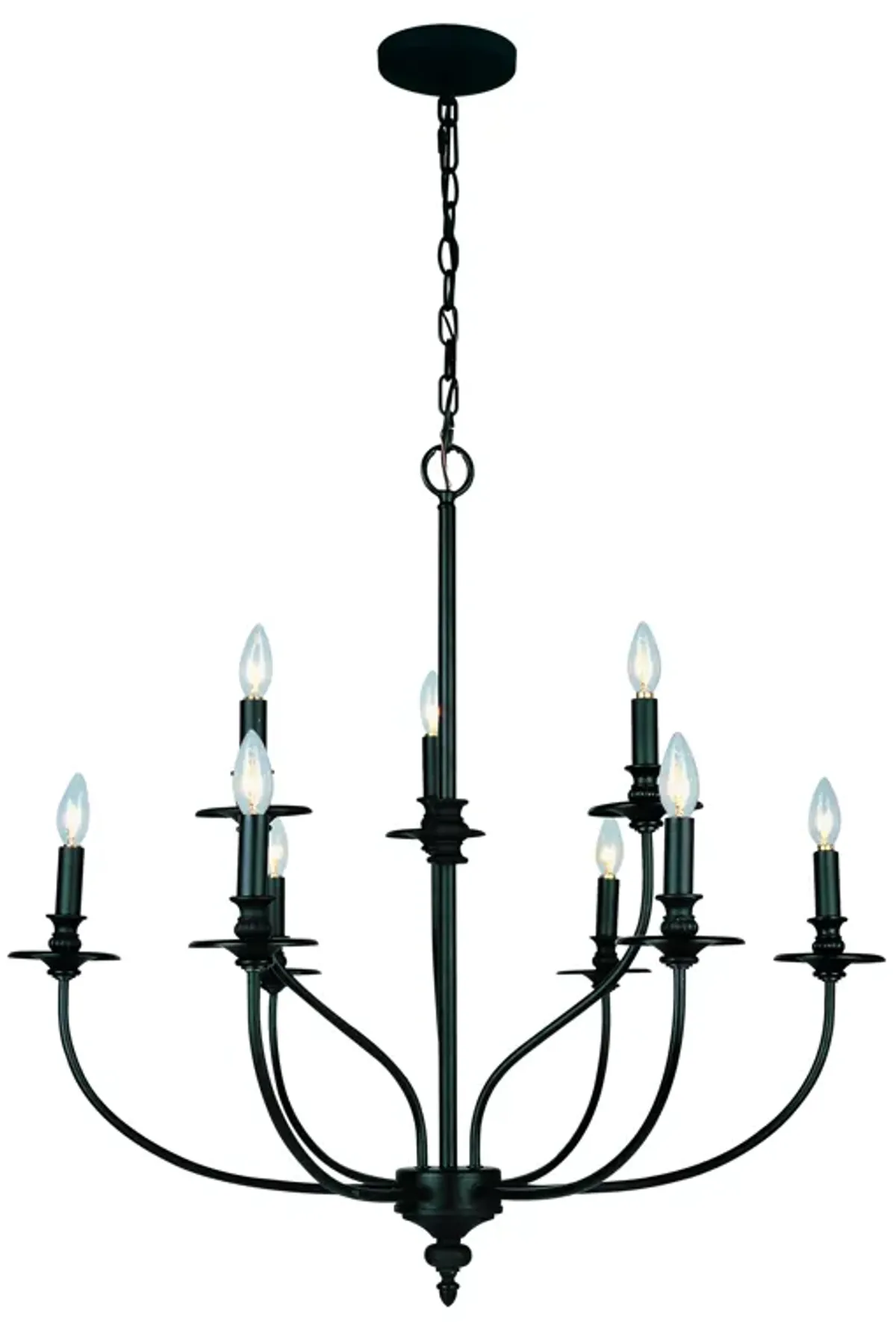 Hartford 29'' Wide 9-Light Chandelier