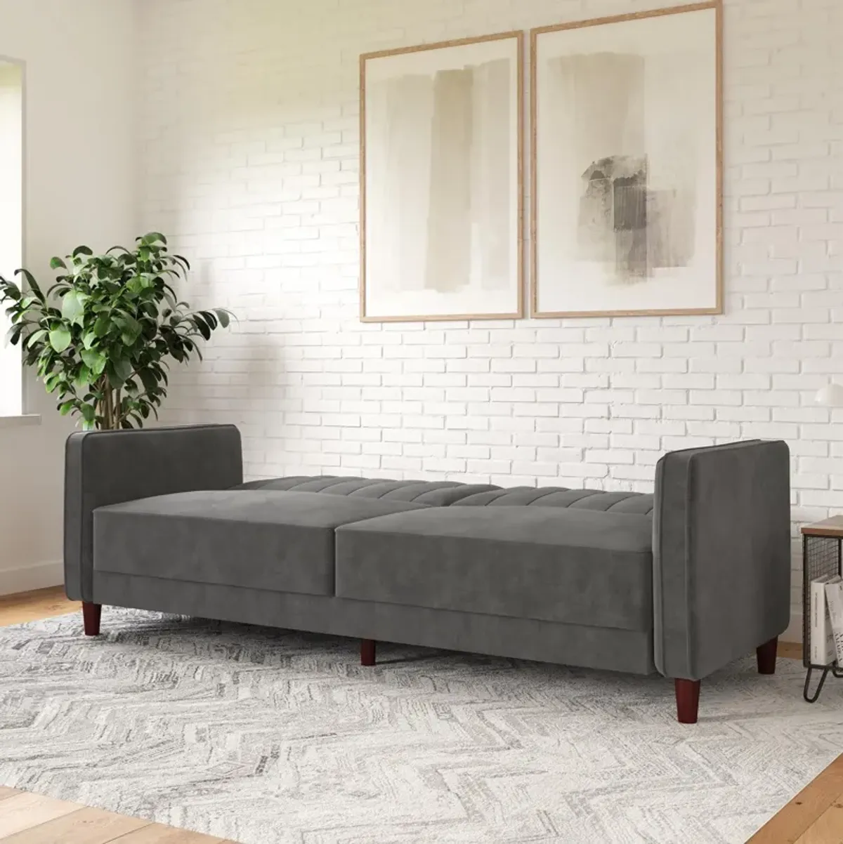 Levi Tufted Transitional Futon