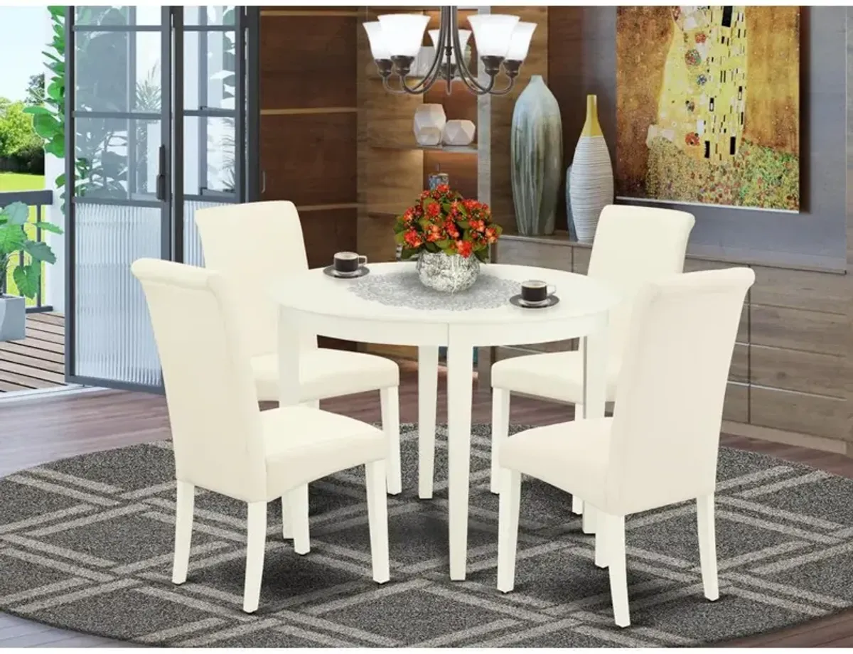 Dining Room Set Linen White