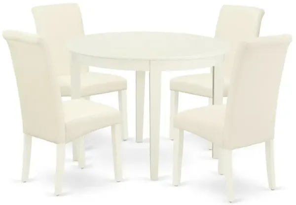 Dining Room Set Linen White